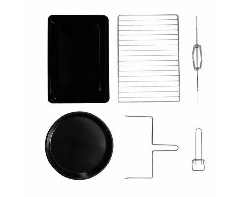 Мини-печь KRAFT Technology TCH-MO 6012 RKDGLB черный/золотой