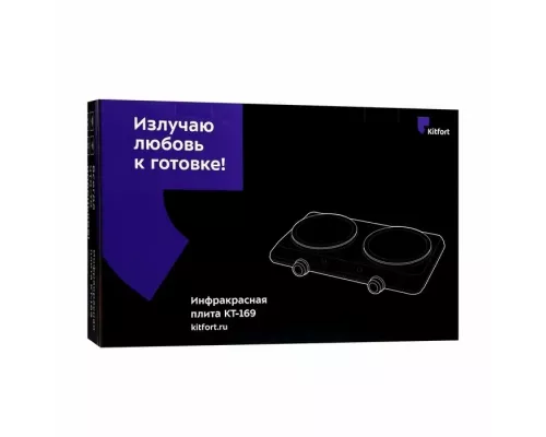 Настольная плита KITFORT КТ-169 черный