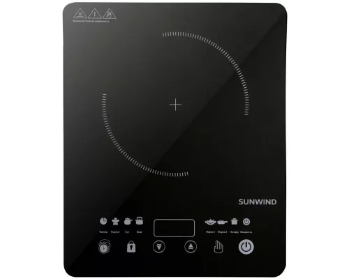 Настольная плита SUNWIND SCI-0502 черный