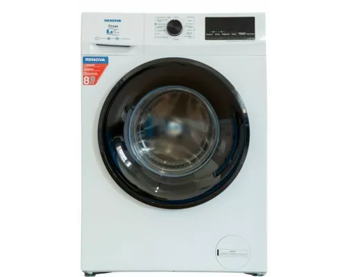 Стиральная машина RENOVA WAF-8014ISM31 белый/черный