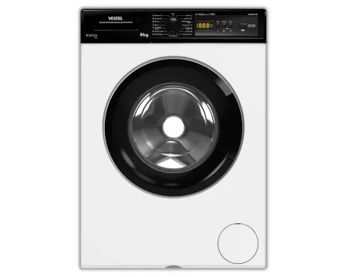 Стиральная машина VESTEL WMB8120T1PRBL белый/черный