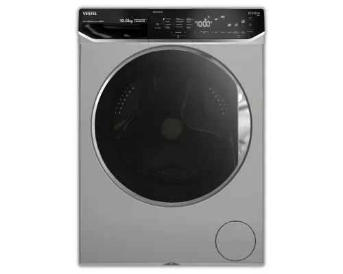 Стиральная машина VESTEL WMG1014SGT3SI темное серебро/черный