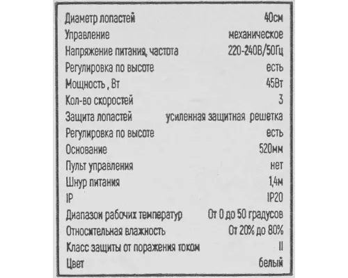 Вентилятор RIX RSF-4000W