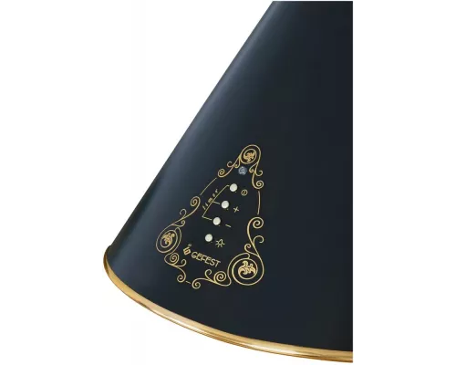 Вытяжка каминная купольная GEFEST ВО 1503 К73 черный/ретро.