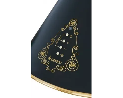 Вытяжка каминная купольная GEFEST ВО 1503 К73 черный/ретро.