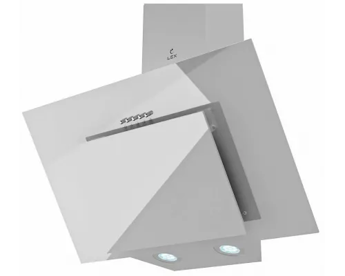 Вытяжка каминная наклонная LEX MIRA G 600 WHITE