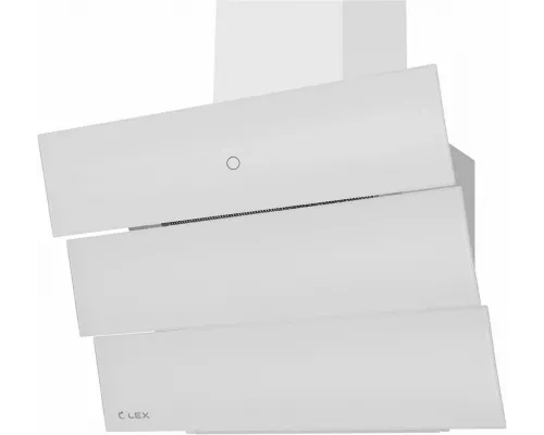Вытяжка каминная наклонная LEX RIO GS 600 WHITE