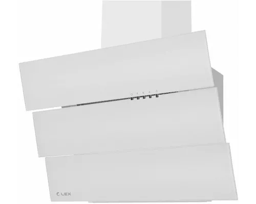 Вытяжка каминная наклонная LEX RIO GS 600 WHITE