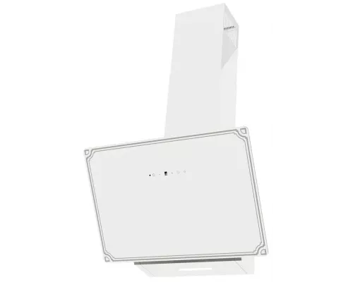 Вытяжка наклонная Korting KHC 69059 RGW белый ретро