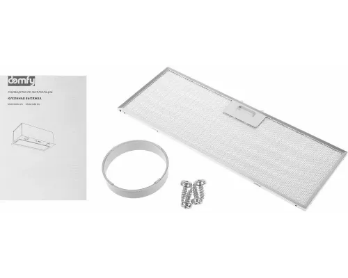 Вытяжка полновстраиваемая Domfy DM6036BB WG белый