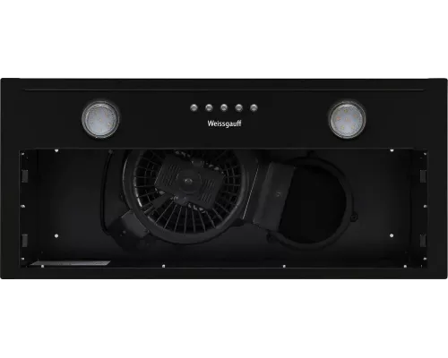 Вытяжка полновстраиваемая Weissgauff ALPHA 60 PB BL черный