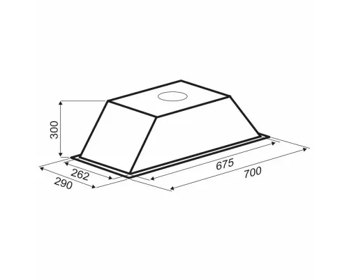 Вытяжка полновстраиваемая Zigmund & Shtain K 012.7 W белый