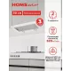 Вытяжка встраиваемо-выдвижная HOMSair FLAT 50 Белый