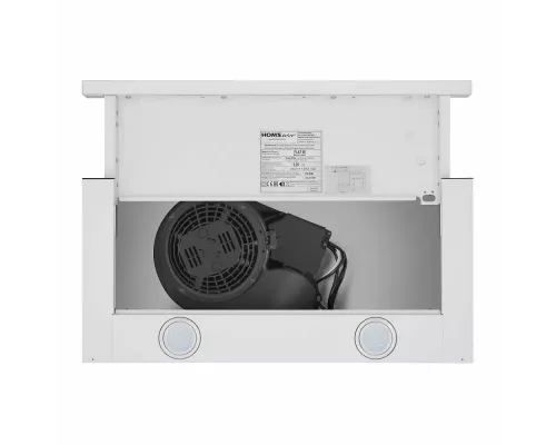 Вытяжка встраиваемо-выдвижная HOMSair FLAT 60 Glass белый