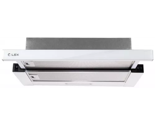 Вытяжка встраиваемо-выдвижная LEX HONVER G 2M 600 WHITE