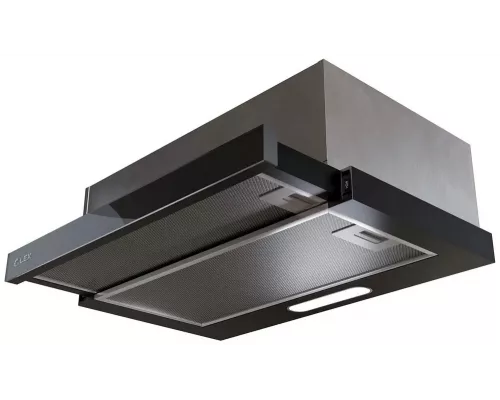 Вытяжка встраиваемо-выдвижная LEX HONVER G 500 BLACK черн.стекло