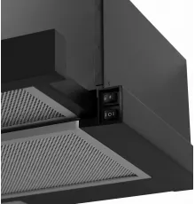 Вытяжка встраиваемо-выдвижная LEX HUBBLE 600 black