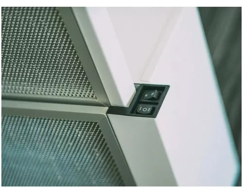 Вытяжка встраиваемо-выдвижная LEX HUBBLE G 500 WHITE бел.стекло