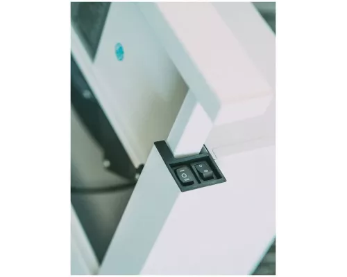 Вытяжка встраиваемо-выдвижная LEX HUBBLE G 500 WHITE бел.стекло