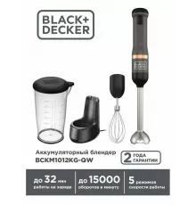 Блендер BLACK&DECKER BCKM 1012KG-QW H1