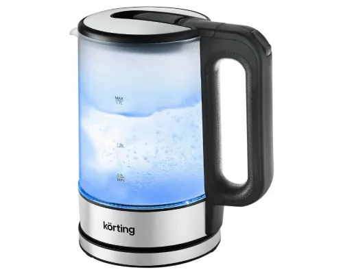 Чайник KORTING KWK 0902 G серый стекло