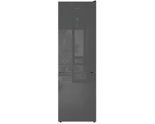 Холодильник Weissgauff WRK 195 D BRU Steel Glass