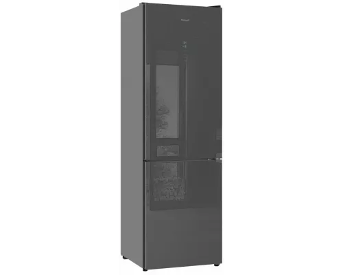 Холодильник Weissgauff WRK 195 D BRU Steel Glass