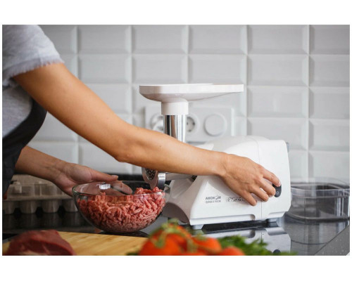 Мясорубка АКСИОН М14.01 белый Мясорубка АКСИОН М14.01 белый