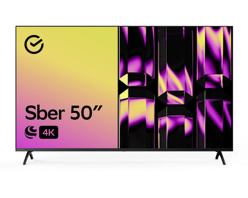 Телевизор Sber SDX 50U4123B черный Телевизор Sber SDX 50U4123B черный