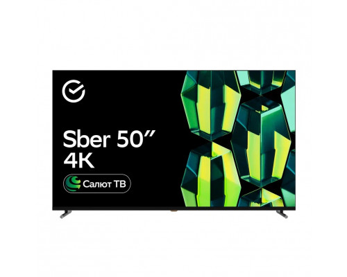 Телевизор Sber SDX 50U4124 черный Телевизор Sber SDX 50U4124 черный