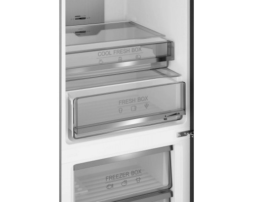 Холодильник Weissgauff WRK 195 D BRU Steel Glass Холодильник Weissgauff WRK 195 D BRU Steel Glass