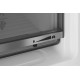 Холодильник Weissgauff WRK 195 D BRU Steel Glass