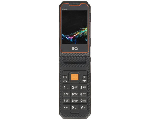 Мобильный телефон BQ Dragon 2822 Черный/оранжевый Мобильный телефон BQ Dragon 2822 Черный/оранжевый