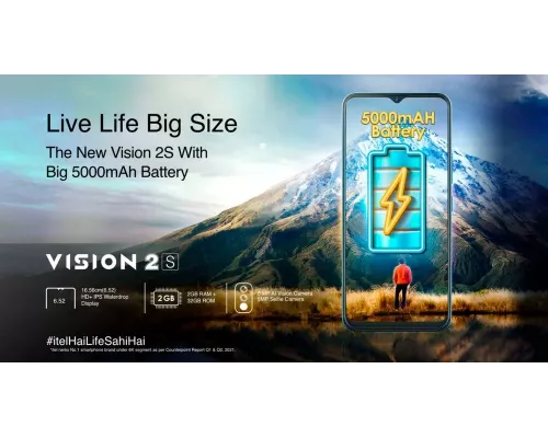 Смартфон ITEL Vision 2S 2/32GB Deep Blue