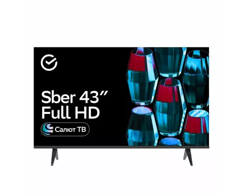 Телевизор Sber SDX 43F2124 черный