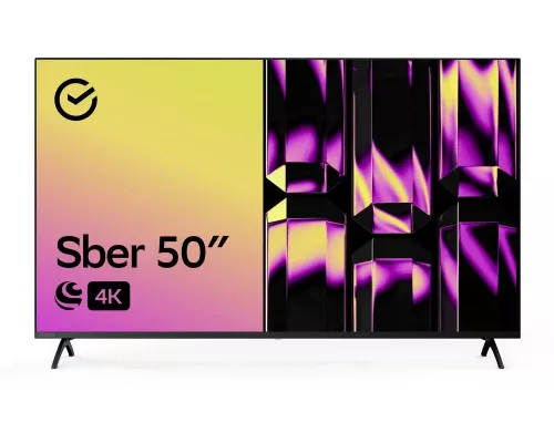 Телевизор Sber SDX 50U4123B черный