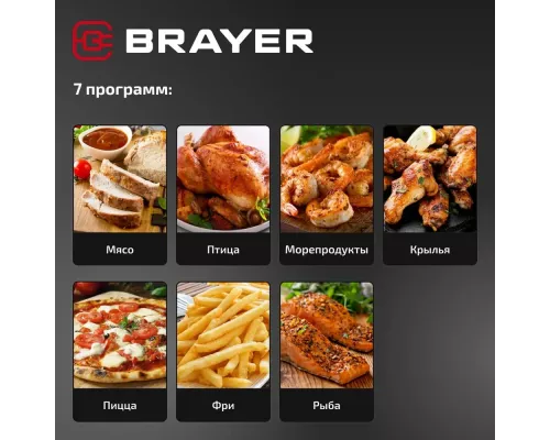 Аэрогриль BRAYER BR2043 белый