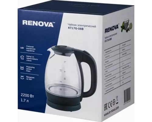 Чайник RENOVA KT17G-08B