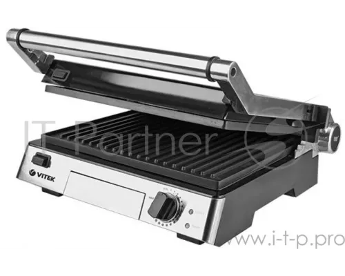 Электрогриль Vitek VT-2630MC черный/серебро