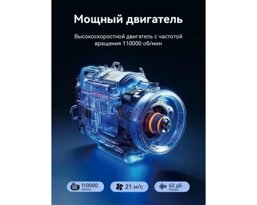 Фен HOCO DAR01 белый