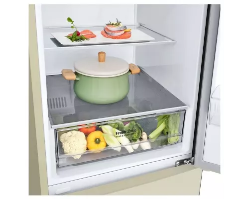 Холодильник LG GA-B509CEWL бежевый