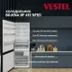 Холодильник VESTEL BF 492 NFED черный