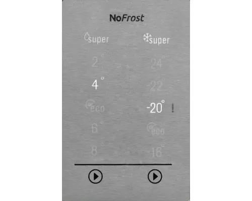 Холодильник VESTEL BF 653 NFEB бежевый