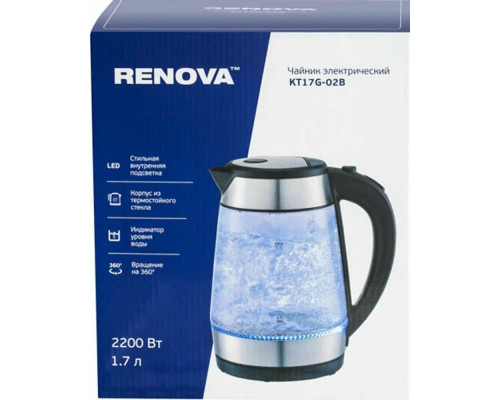Чайник RENOVA KT17G-02B Чайник RENOVA KT17G-02B