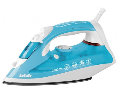 Утюг BBK ISE-2400 бирюзовый Утюг BBK ISE-2400 бирюзовый