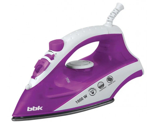 Утюг BBK ISE-1802 фиолетовый