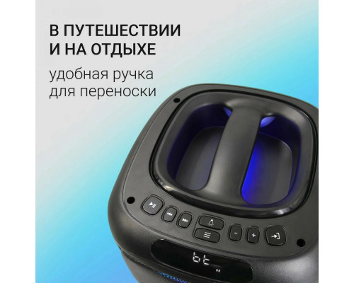 Портативная колонка Digma D-MC1700 черный