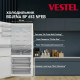 Холодильник VESTEL BF 653 NFEB бежевый