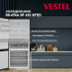 Холодильник VESTEL BF 653 NFED черный