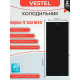 Холодильник VESTEL TF 543 NFED черный